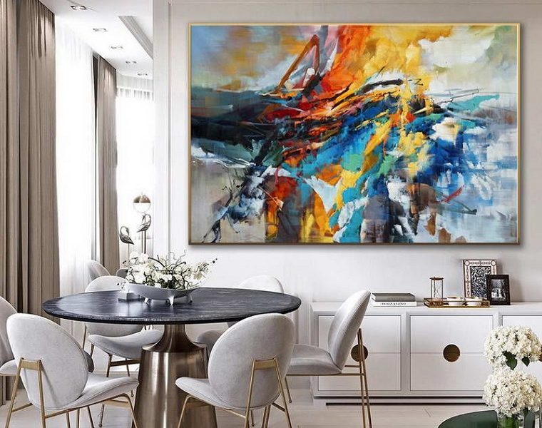 Be Your Own Curator: Fill Your Home with Abstract Art - WholeStory