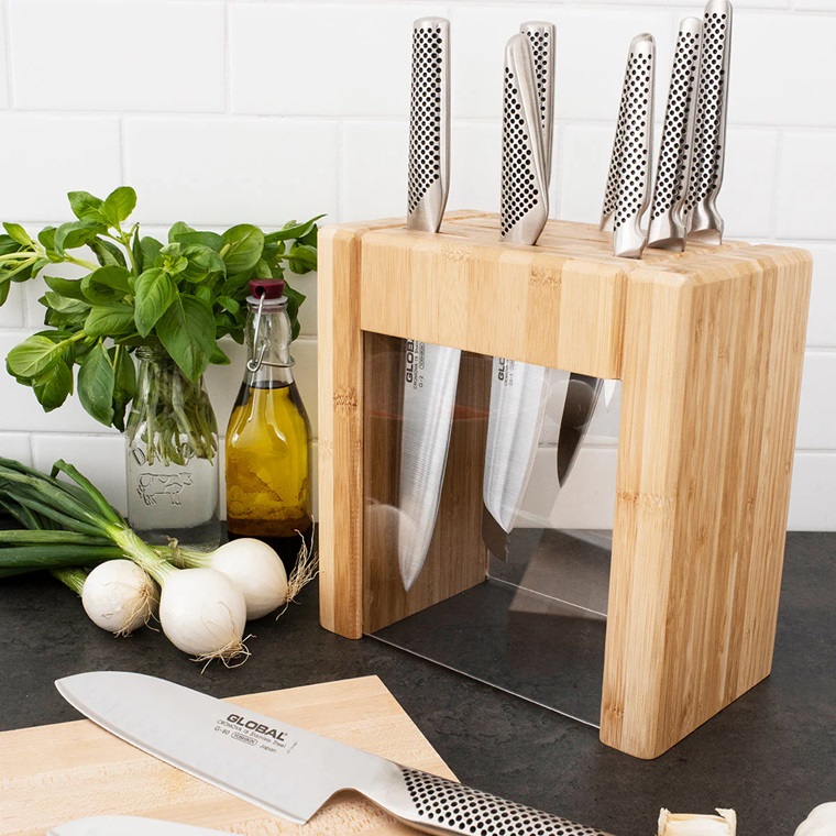 GLOBAL Ikasu 10 Piece Knife Block Set