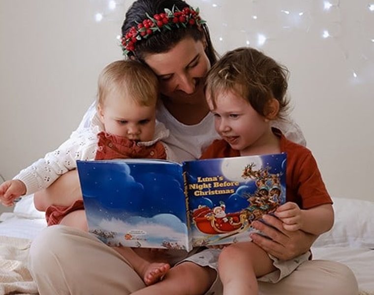 Hard Cover Story Book - Night Before Christmas